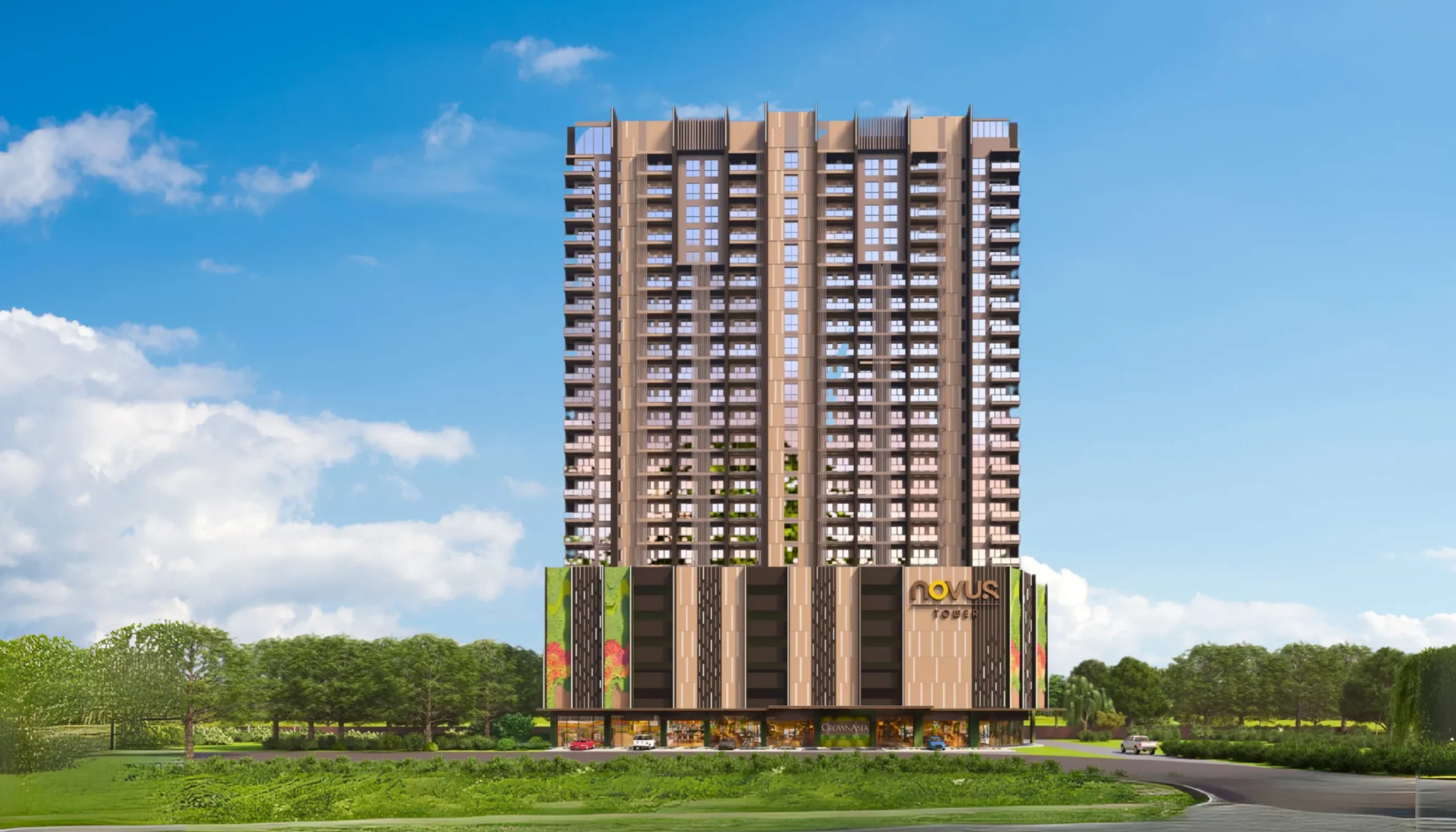 I. Novus Tower Building Facade