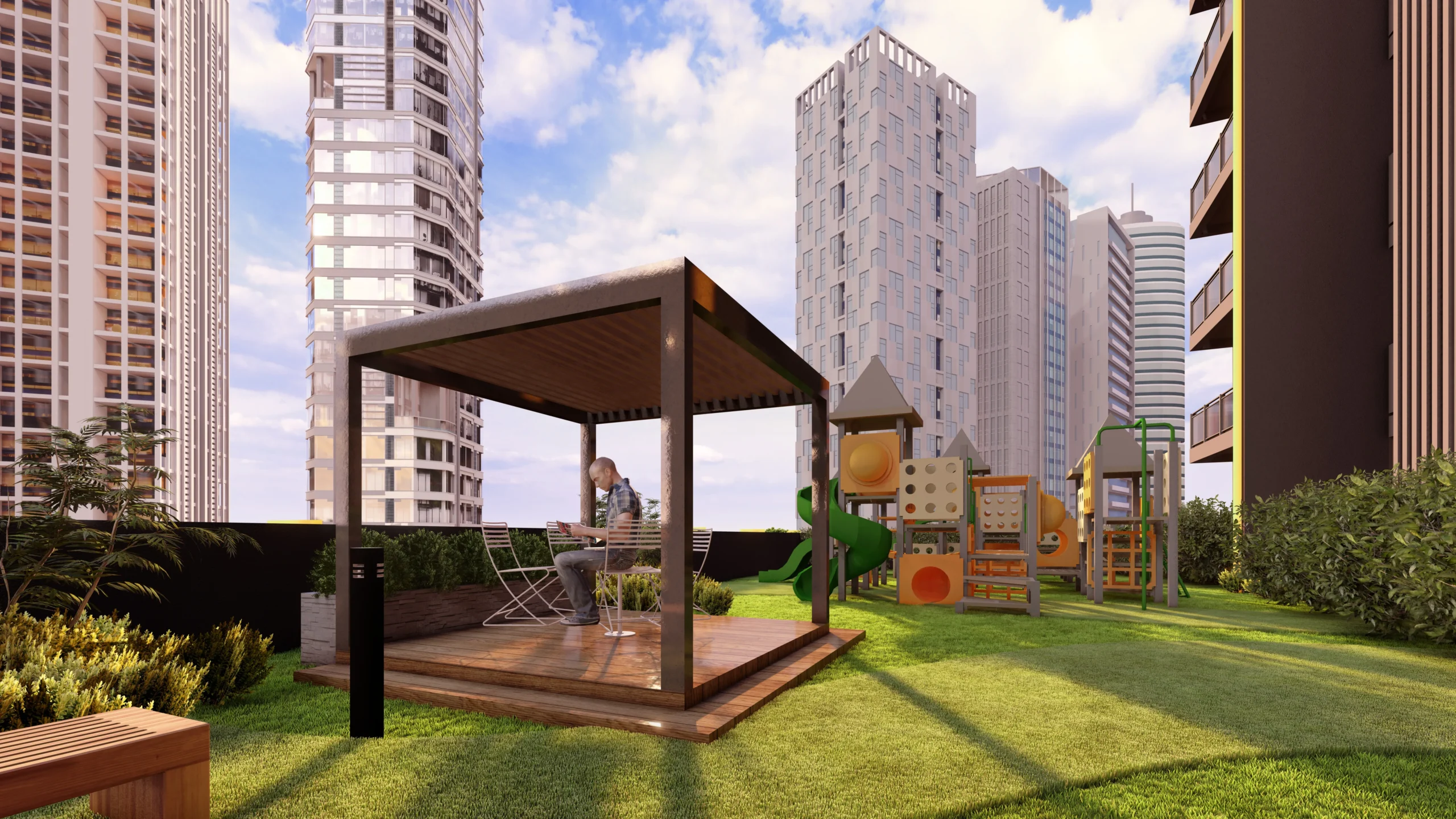 IV. Garden Deck (Podium)